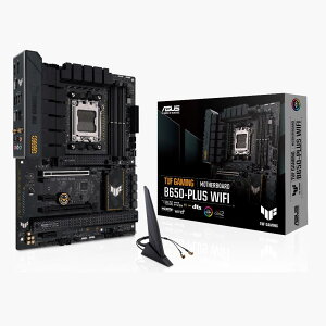 ASUS TUF GAMING B650-PLUS WIFI AMD B650`bvZbgڃ}U[{[hϋv̍uTUF GAMINGvV[Y