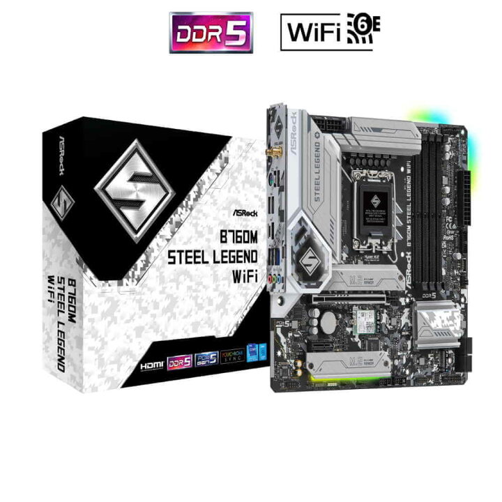 楽天市場】ASRock B760M Steel Legend WiFi Intel 第13世代Core 