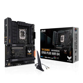 ASUS TUF GAMING B760-PLUS WIFI D4 Intel 第13世代Coreプロセッサー対応 B760チップセット搭載ATXマザーボード