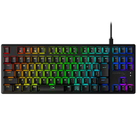 HyperX Alloy Origins Core メカニカルゲーミングキーボード HXレッド(日本語レイアウト) 4P5P3AJ#ABJ テンキーレスキーボード 日本語配列