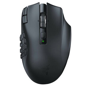 Razer Naga V2 HyperSpeed RZ01-03600100-R3A1 19�̃{�^�����ڂ̃G���S�m�~�b�N���C�����X MMO �Q�[�~���O�}�E�X