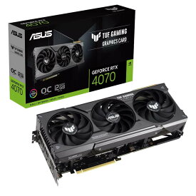 ASUS TUF-RTX4070-O12G-GAMING GeForce RTX 4070 搭載 グラフィックスカード