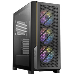 Antec P20C ARGB ARGBڃt@3AKXڂE-ATXΉ~h^[P[X ubN