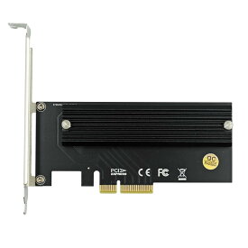 玄人志向 M.2H-PCIE M.2 NVMe SSD → PCI Express x4接続変換ボード