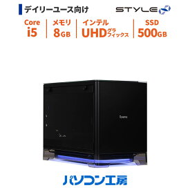 デスクトップパソコン 新品 Core i5-13400/8GB/500GB SSD/Windows 11 BTO
