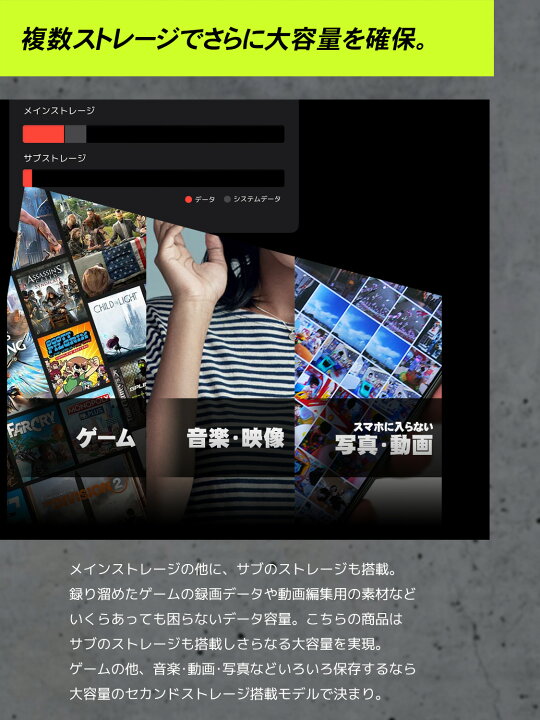 楽天市場】ゲーミングpc デスクトップパソコン 中古 Office付き 2TB 