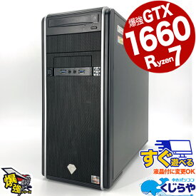 ゲーミングpc 一台限定 Ryzen7 GTX1660 デスクトップパソコン 中古 Office付き ゲーミングpc 一品物 Ryzen7 GTX1660 Windows11 Home TSUKUMO ゲーミングpc G-GEAR Ryzen7 16GBメモリ 中古パソコン 中古デスクトップパソコン