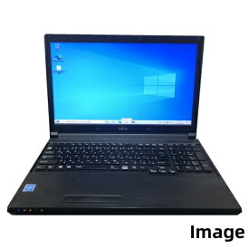 中古ノートパソコン【Windows 10 Pro 32Bit】富士通 LIFEBOOK A576 Celeron 第六世代 3855U 1.6G/メモリ4GB/新品SSD 120GB/DVD-ROM/無線有/15インチワイド型/HDMI端子内蔵/テンキー有