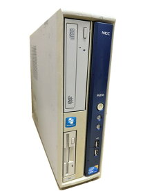 ポイント10倍 中古パソコン Windows XP HOME 32bit SP3搭載 NEC製パソコン MB-B Core i5/メモリ4G/HDD500GB/DVD-ROMドライブ/事務用・個人用/激安セール！本体に黄ばみあり 中古デスクトップ
