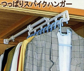 つっぱりスパイクハンガー【押入れが洋服ダンスにはや変わり】（押し入れ収納・ハンガーパイプ・強力）あす★