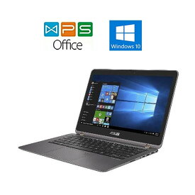 ASUS ZenBook Flip UX360UA-6500 グレー 正規版Office 13.3型 Windows10/intel Core i7 /メモリ：8GB /SSD：512GB /タッチパネル対応 中古ノートパソコン 送料無料