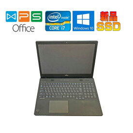 富士通 LIFEBOOK AH77/M FMVA77MB Win 10 正規版Office Core i7-4702HQ 2.2GHz 8GB SSD128GB Blue-Ray 10キー Webカメラ 中古ノートパソコン 送料無料