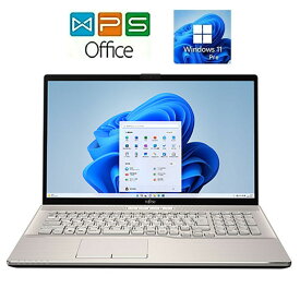 富士通 FMVLIFEBOOK NH77/H1 FMVN77H1G Win 11 正規版Office/AMD Ryzen 7/8GB/SSD512GB/10キー/17.3インチ/Webカメラ/ZOOM対応 在宅 リモート 中古ノートパソコン 送料無料