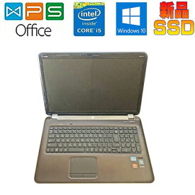 HP Pavilion dv7 17.3インチ Windows 10 正規版Office Core i7 2820QM 2.3GHz 8GB 128GB SSD Blu-ray 17.3型 Windows10 pro 10キー 在宅勤務 リモート テレワーク 中古ノートパソコン 送料無料