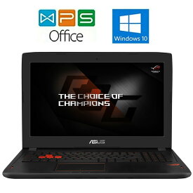 ASUS ROG STRIX GL502VS GL502VS-FY353T 正規版Office Windows 10 Pro Core i7 7700HQ/16GB/SSD256GB+HDD1TB/GeForce GTX 1070/15.6型FHD/中古ノートパソコン 送料無料