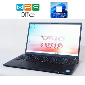 SONY VAIO S15 VJS154C11N ALL BLACK EDITION 正規版Office Core i9-9980HK 2.40GHz 32GB 512GB SSD 15.6型 4K Webカメラ ブルーレイ 在宅 リモート 中古ノートパソコン 送料無料