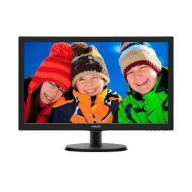 元箱 Philips モニター ディスプレイ 223V5LHSB/11 液晶 ワイド 21.5インチ Black VESAマウント D-Sub HDMI チルト機能 3ヶ月保証付き 送料無料