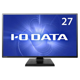 【中古】I-O DATA アイ・オー・データ機器 モニター TFT27型ワイド LED／非光沢パネル／ADSパネル LCD-MF273EDB／ブラック 3ヶ月保証付き 送料無料