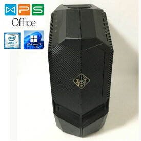 ゲーミング デスクトップパソコン OMEN by HP 880-100jp ハイパフォーマンス (水冷・GTX1080Ti搭載) 正規版Office Core i7-7700K/32GB/SSD512GB(M.2 NVMe)+HDD2TB/NVIDIA GeForce 中古パソコン 90日保証 送料無料