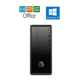 デスクトップパソコン HP Desktop 190 正規版Office AMD Ryzen 3 2200G プロセッサー Windows 10 Pro WIFI 中古パソコン 90日保証 送料無料