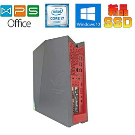ASUS Gaming デスクトップ R.O.G G20CB G20CB-P1070 正規版Office Core i7-6700 3.4GHz 16GB SSD256GB+HDD2TB GeForce GTX 1070 中古デスクトップパソコン 送料無料