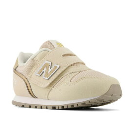 ニューバランス 373 スニーカー キッズ シューズ 女の子 男の子 new balance NB IZ373 ファーストシューズ 12cm 13cm 14cm 15cm 16cm 出産祝い ベージュ 運動靴 新生児 1歳 2歳 3歳 4歳 保育園