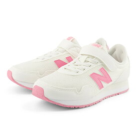 スニーカー ニューバランス キッズ ジュニア 男の子 女の子 17cm 18cm 19cm 20cm 21cm ホワイト ピンク ネイビー レッド 小学校 スポーツ 運動 体育 ランニング p323 new balance 通学 野外 散歩 カジュアル 靴 子供