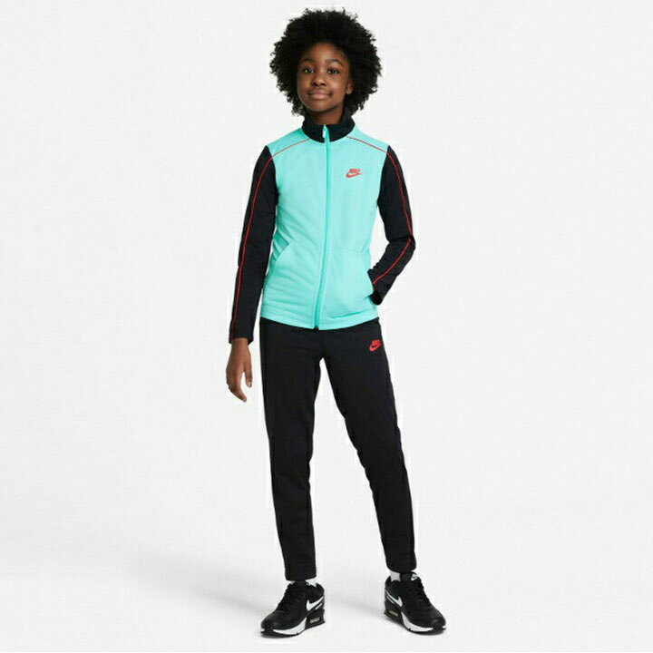 楽天市場 ナイキ Nike ジャージ 上下 ジャージ上下 ジュニア キッズ 男の子 女の子 ジャージスーツ 130cm 140cm 150cm 160cm セットアップ スポーツウェア トレーニングウェア 子供服 運動会 トラックスーツ ブラック レッド トロピカル ブルー ネイビー グレー ピンク