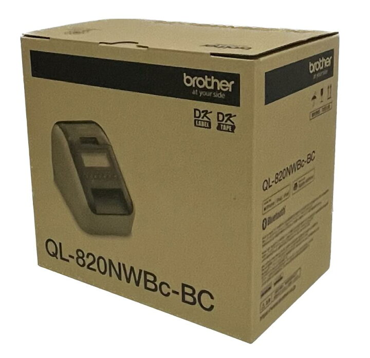 楽天市場】ブラザー×ビジコム 感熱ラベルプリンター QL-820NWBc-BC 長 