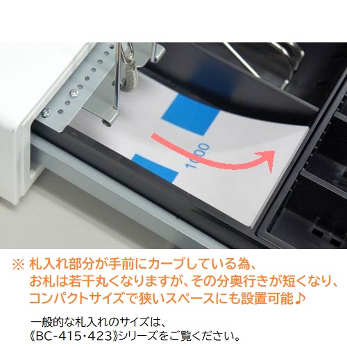 楽天市場】ビジコム 手動開閉式 日本製 3年保証 キャッシュドロア