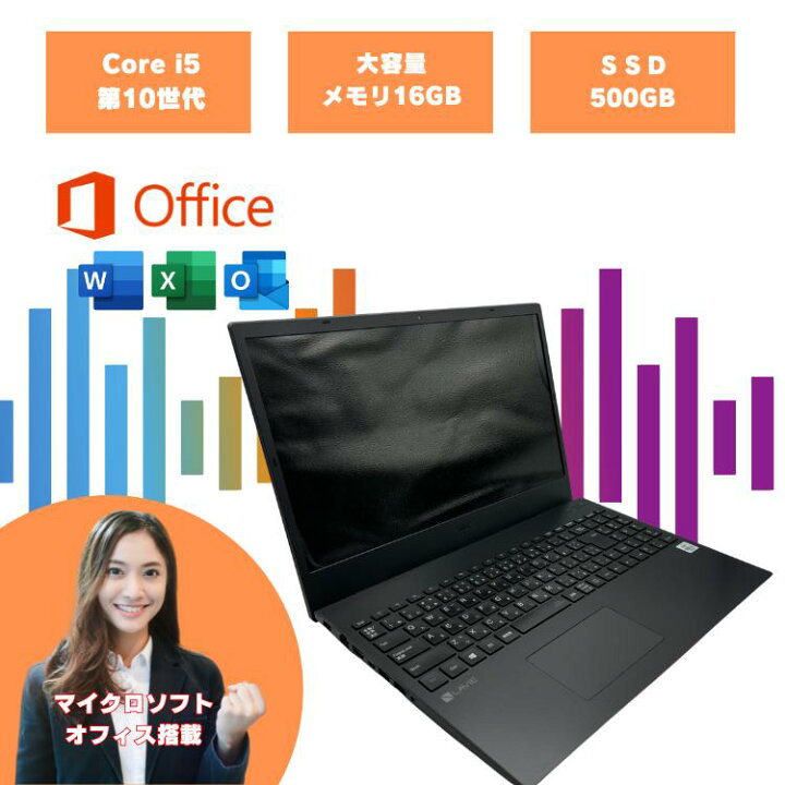 楽天市場】【送料無料】 Core i5 第10世代 windows11 ノートパソコン 