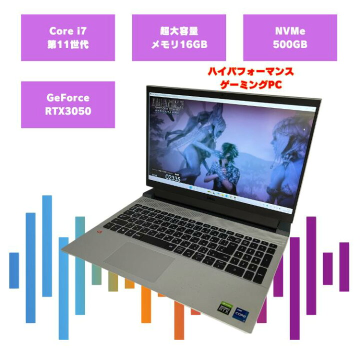 楽天市場】ハイパフォーマンスゲーミングパソコン Core i7 第11世代 