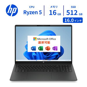 �y�ŒZ���������z�V�i HP �m�[�g�p�\�R�� OmniBook 3 16-bw0017AU 16�^ 2K IPS Ryzen 5 230 ������16GB SSD512GB Windows11 WEB�J���� ��F�� Wi-Fi6 Office�t�� Office2024 �����ݒ�ς� �����ۏ� �r�W�l�X �ݑ� �I�t�B�X