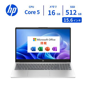 �y�ŒZ�����o�ׁz �V�i HP �m�[�g�p�\�R�� 15-fd1161TU Office 2024 H&B ���� 15.6�^ �t��HD IPS Core 5 120U ������16GB SSD512GB Windows 11 Home �w��F�� Wi-Fi 6 �V���o�[ �G�C�`�s�[ �V���v�� �V���o�[ AI TOPS16 �G�N