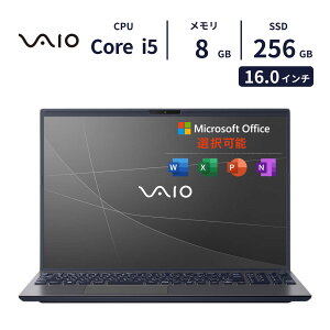 ���݌ɏ����������y�ŒZ���������z�V�i VAIO �m�[�g�p�\�R�� VAIO Pro BM11 16.0�^ Corei5 1334U ������8GB SSD256GB Windows11 Pro WEB�J���� �o�b�e���[�ő�11.5���� �_�[�N���^���O���[ �I�t�B�X�t�� �r�W�l