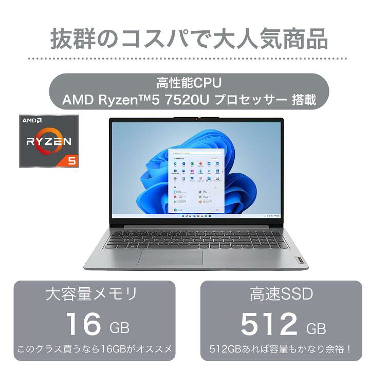 楽天市場】【最短翌日発送】 新品 Lenovo ノートパソコン IdeaPad Slim 