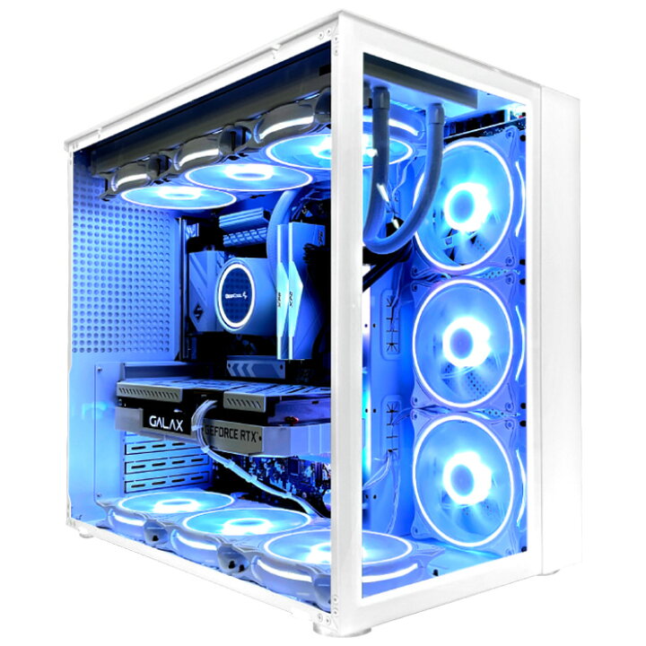 楽天市場】【新品】白色海景房 / 黒海景房 PASOUL 極 ゲーミングPC 
