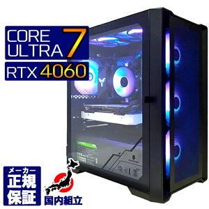 yŒZœ Y Vi SS艿iIz Q[~OPC {̂̂ fXNgbvp\R intel Core Ultra 7 RTX4060 Windows11 SSD 500GB p\R  16GB Q[~Op\R 킢 sN 