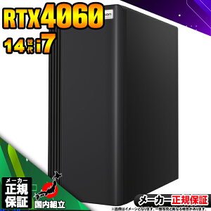 yŒZœIY Vi SS艿iIzQ[~OPC fXNgbvp\R RTX4060 p\R 14 Corei7 14700F Windows11 10 SSD 1TB  32GB fXNgbvPC 1Nۏ  eX|[c Q
