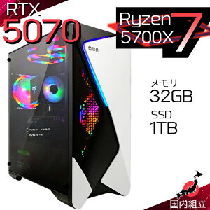 yŒZœI Y Vi N[|lIzQ[~OPC fXNgbvp\R RTX3070 p\R 12 Corei3 12100F Windows11 10 SSD 256GB 16GB fXNgbvPC  eX|[c Q[