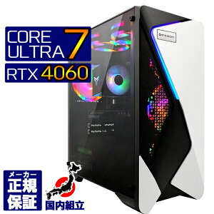 yI Y Vi SS艿iIz Q[~OPC fXNgbvp\R GeForce RTX4060 p\R intel Core Ultra 7 Windows11 10 SSD 500GB  16GB fXNgbvPC 1Nۏ  eX|[c
