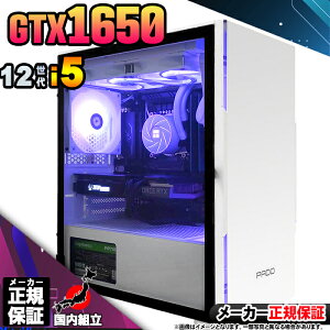 yŒZœI Y Vi N[|lIzQ[~OPC {̂̂ fXNgbvp\R 12 Corei5 GTX1650 Windows11 SSD 256GB p\R  16GB Q[~O  Q[ fXN