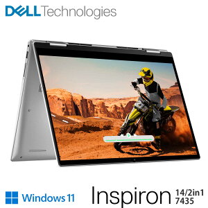 yVi [zInspiron14 2-in-1 m[g p\R (7435) ^b`fBXvC AMD Ryzen5 7530U 16GB Xg[W 512GB {L[{[h Vo[