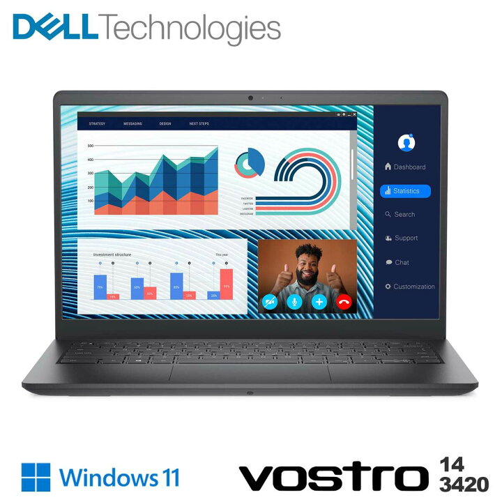 楽天市場】【新品/即納】Vostro 3420 ノートパソコン Core™ i5 1235U 