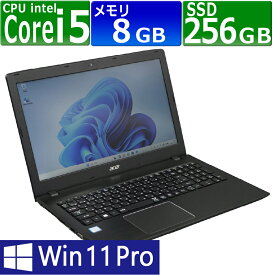 【訳あり品】中古パソコン | Acer | Travelmate P259 G2M-A58U | Windows11 | ノートPC | 一年保証 | 第7世代 Core i5-7200U 2.5(〜最大3.1)GHz | MEM:8GB | SSD:256GB(M.2SATA) | DVDマルチ | 無線LAN:あり | Webカメラ内蔵 | テンキー | Win11Pro64Bit | ACアダプター付属