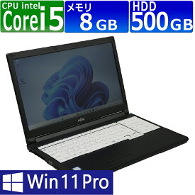 中古パソコン | 富士通 | LIFEBOOK A576/T(TX) | Windows11 | ノートPC | 一年保証 | 第6世代 | Core i5 6300U 2.4(〜最大3.0)GHz | MEM:8GB | HDD:500GB | DVDマルチ | 無線LAN:あり | テンキー | Win11Pro64Bit | ACアダプター付属