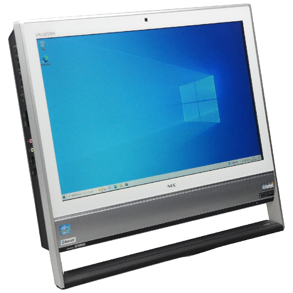 楽天市場】中古パソコン NEC PC-VN770MSW-E3 Windows10 一体型 一年