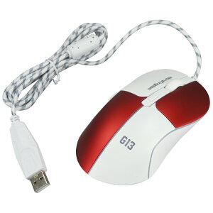 �y1000�~�|�b�L���z�V�i �Q�[�~���O�}�E�X microkingdom GAMING MOUSE G13 RED�y180���ۏ؁z