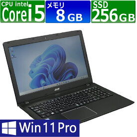 【訳あり品】中古パソコン | Acer | Travelmate P259 G2M-F58U | Windows11 | ノートPC | 一年保証 | 第7世代 | Core i5-7200U 2.5(〜最大3.1)GHz | MEM:8GB SSD:256GB(M.2SATA) | DVDマルチ 無線LAN:あり Webカメラ内蔵 フルHD テンキー | Win11Pro64Bit | ACアダプター付属