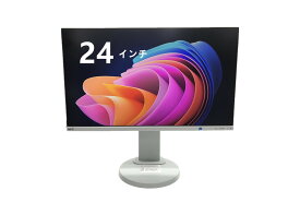 【中古美品】TF:NEC　LCD-E241N-C　23.8インチ ワイド ベゼルレス 液晶モニター(ディスプレイ)フルHD高解像度(1920×1080)中古液晶モニター　スピーカー　 中古パソコン安心保証【3ケ月保証】